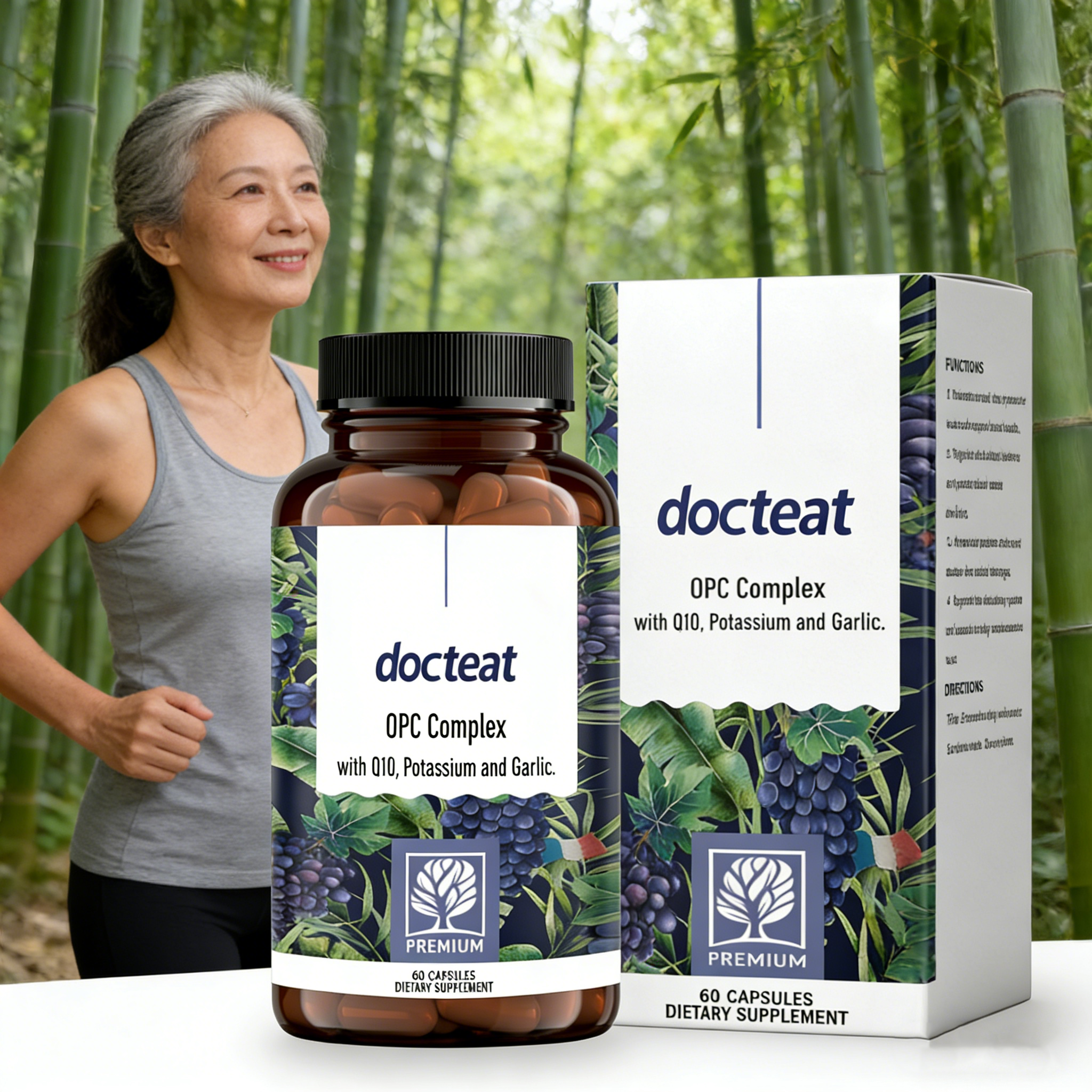 Nutrition Fitness Health - DOCTEAT Cardiovascular Health Capsules Maintain Heart