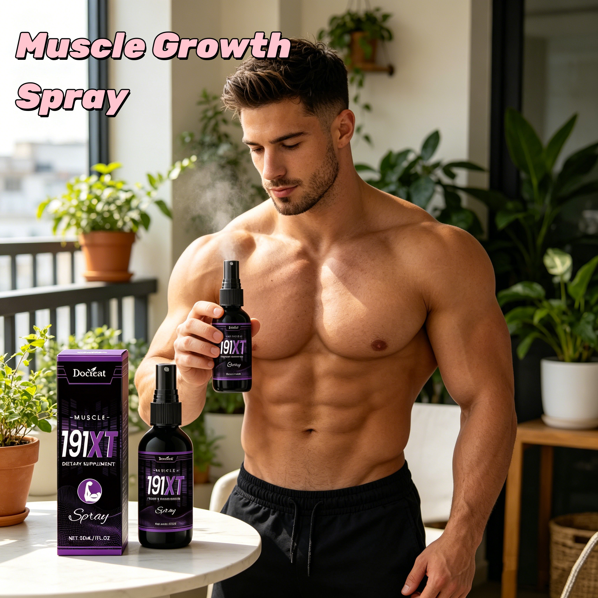 Fitness Nutrition Energy - Muscle Growth Spray Enhance Physical Strength