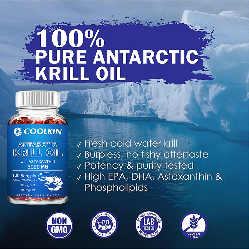 Antarctic Krill Oil 3000mg - O - Omega 3 Fish Oil incelemesi ve fiyatı