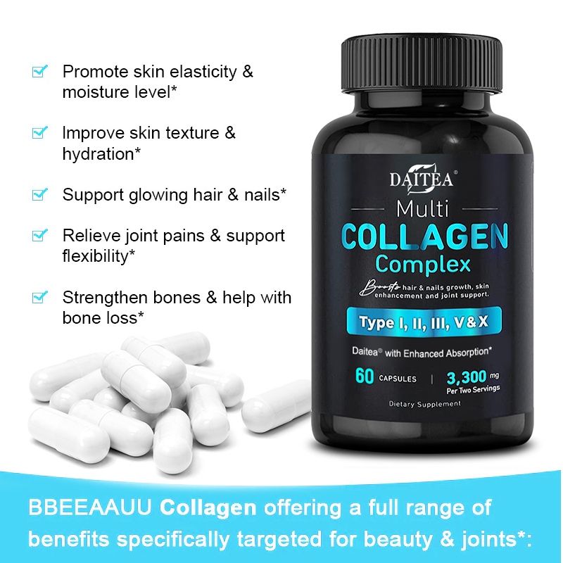 Multi Collagen Complex Capsule - Digestive Enzyme Blend incelemesi ve fiyatı