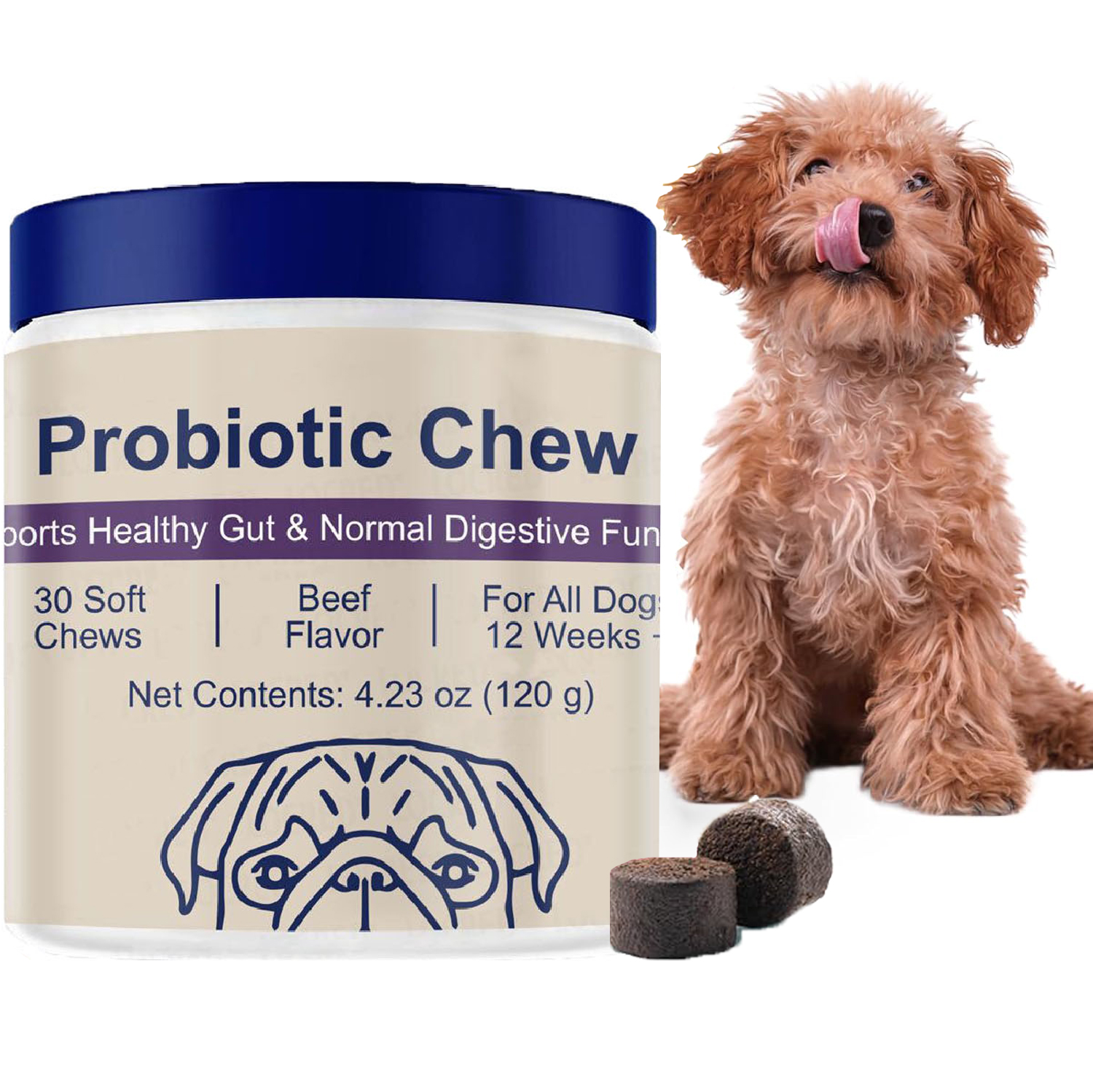 Probiotics for Dog, Digestive  - Digestive Enzyme Blend incelemesi ve fiyatı