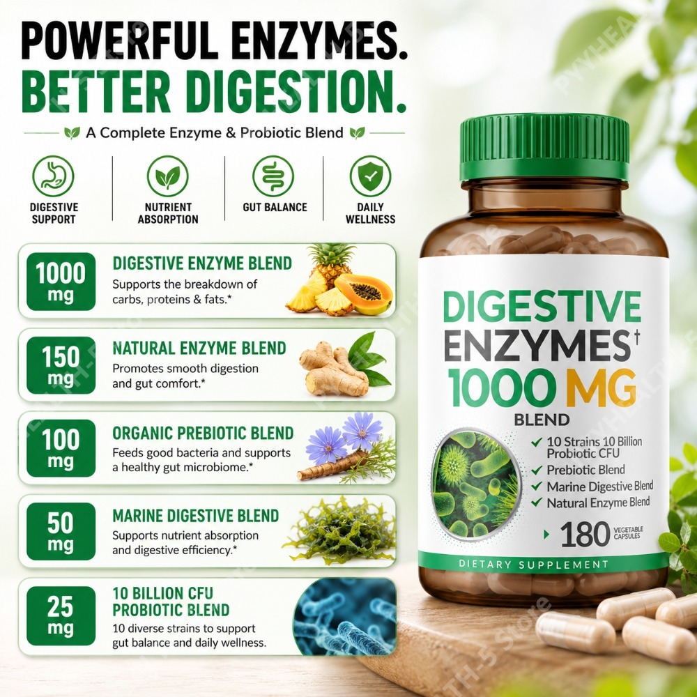 Digestive Enzyme Supplement 18 - Digestive Enzyme Blend incelemesi ve fiyatı