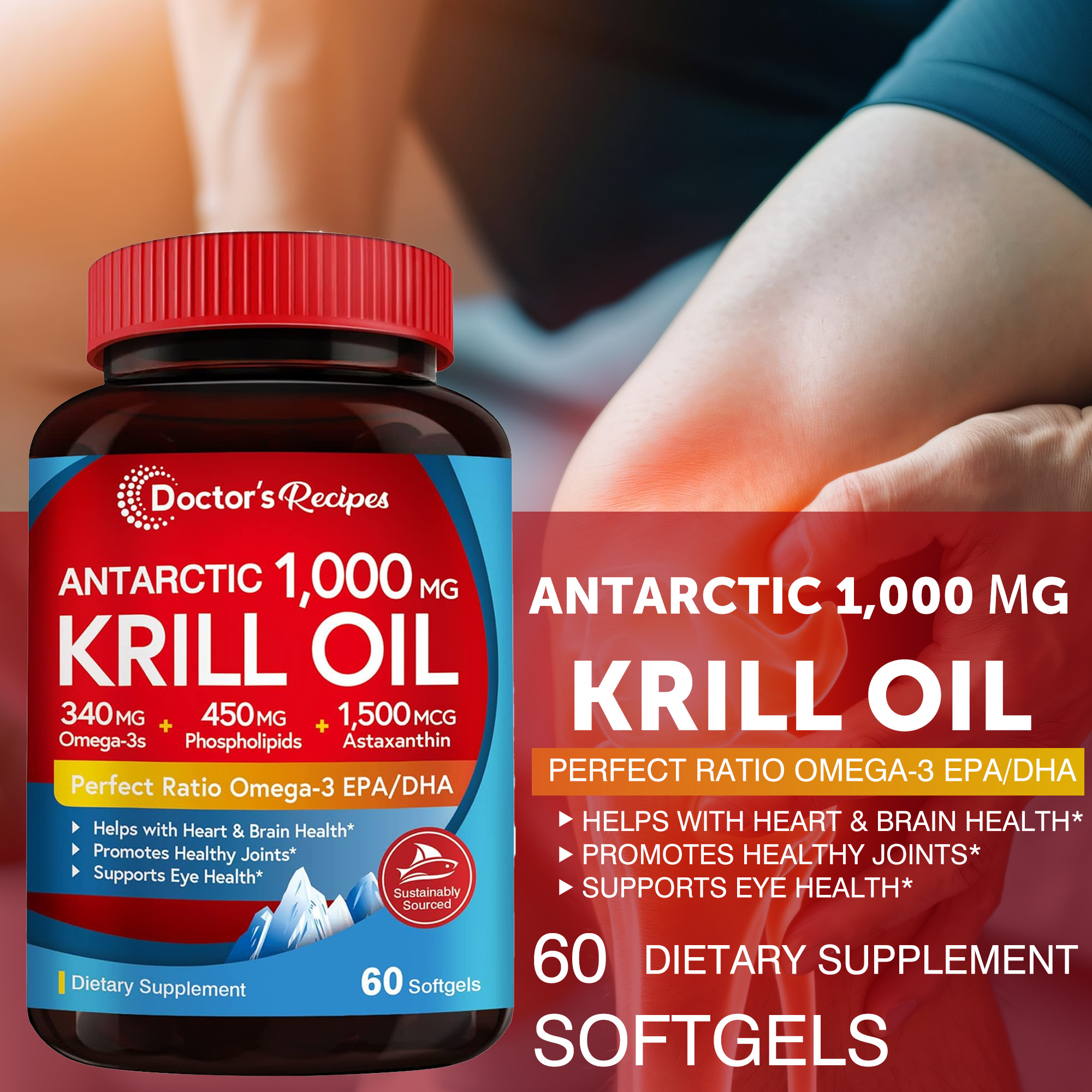 Antarctic Krill Oil Supplement - Krill Oil Supplement incelemesi ve fiyatı