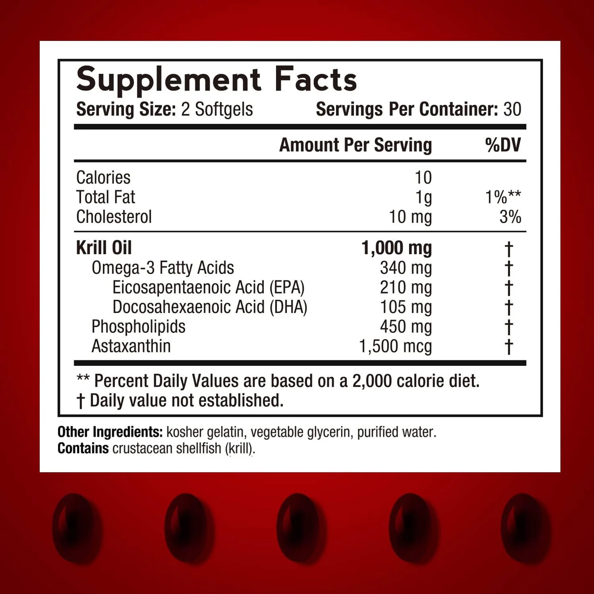 Antarctic Krill Oil Supplement - Krill Oil Supplement incelemesi ve fiyatı