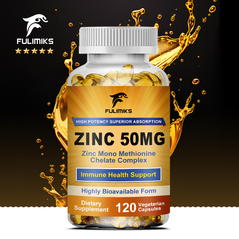 Premium  Pure Zinc Capsules 50 - Zinc Supplement 50Mg incelemesi ve fiyatı