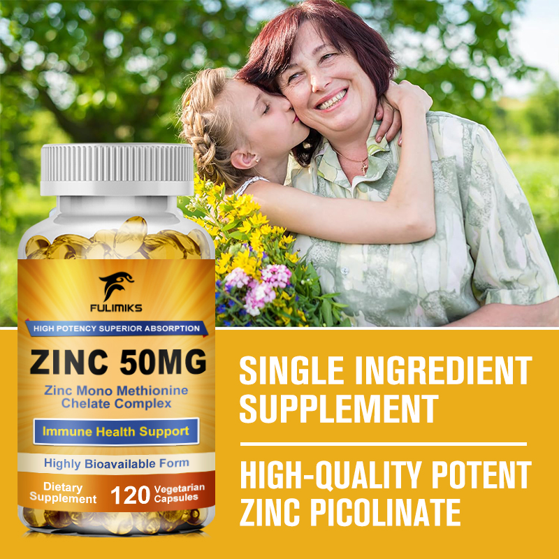 Premium  Pure Zinc Capsules 50 - Zinc Supplement 50Mg incelemesi ve fiyatı