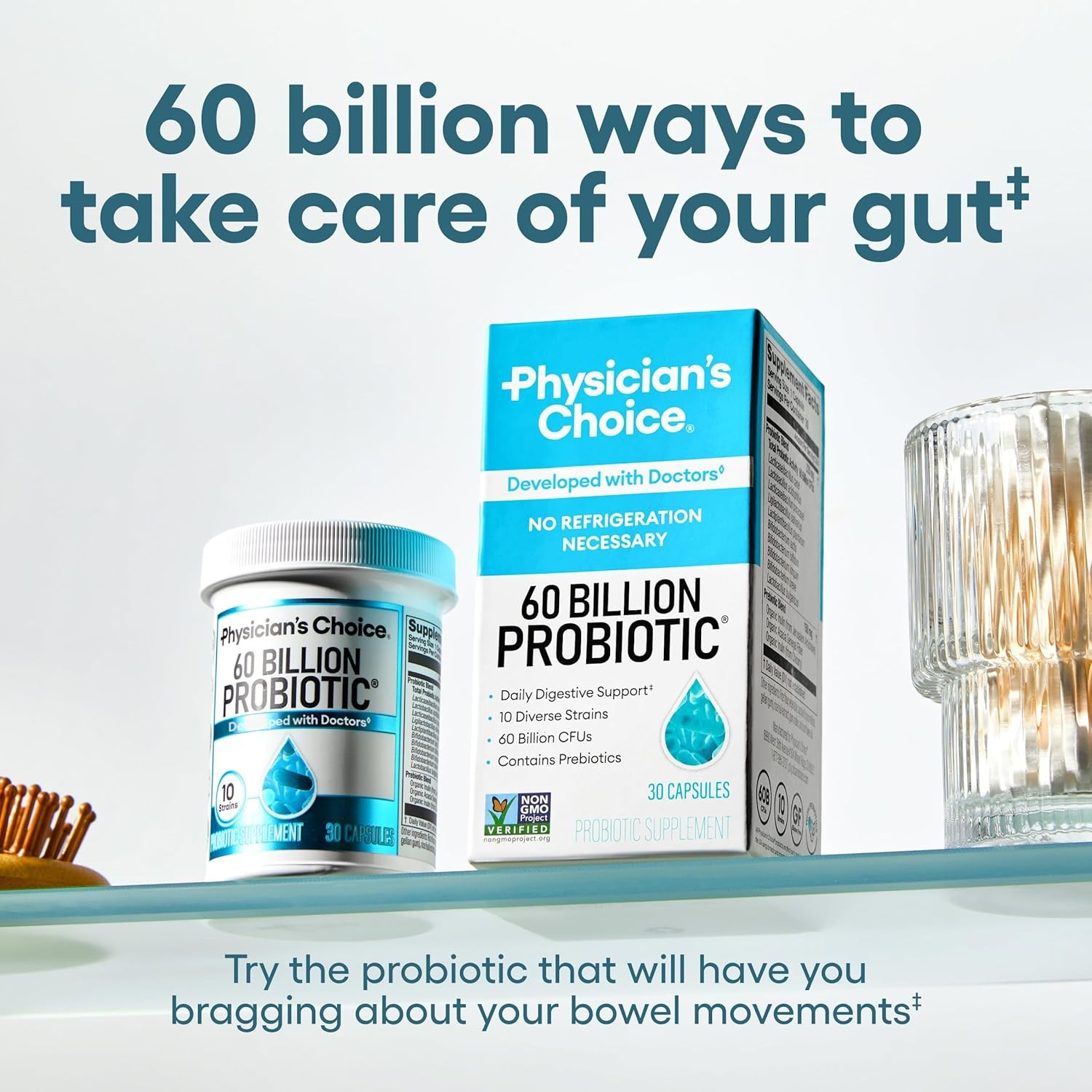 Probiotics 60 Billion CFU - Mu - Digestive Enzyme Blend incelemesi ve fiyatı