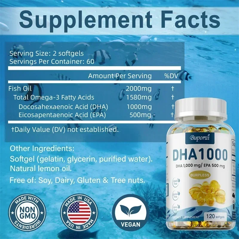 Omega 3 Fish Oil DHA Supplemen - Omega 3 Fish Oil incelemesi ve fiyatı