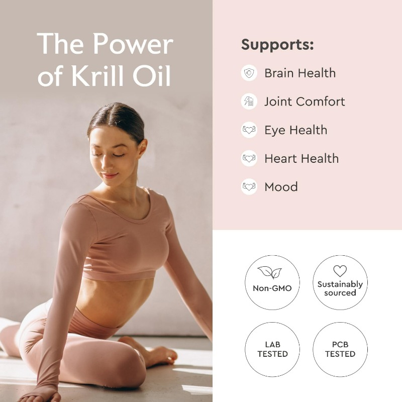 Antarctic Krill Oil 500mg Phos - Krill Oil Supplement incelemesi ve fiyatı