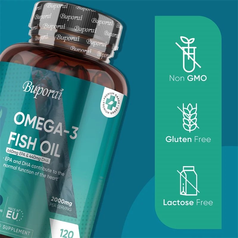 Omega 3 Fish Oil 2000mg - with - Omega 3 Fish Oil incelemesi ve fiyatı