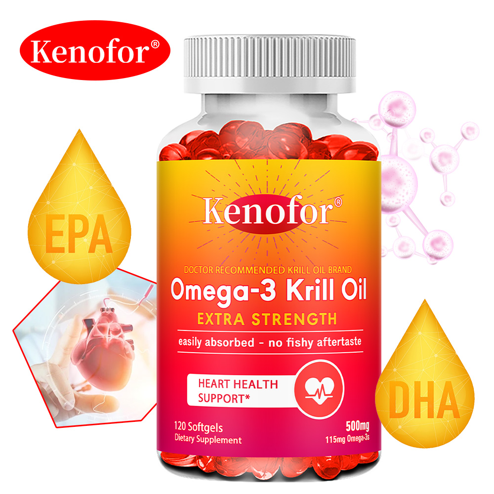 Antarctic Krill Oil 500mg Omeg - Krill Oil Supplement incelemesi ve fiyatı