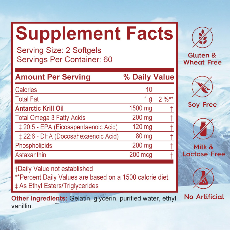 Antarctic Krill Oil Supplement - Krill Oil Supplement incelemesi ve fiyatı