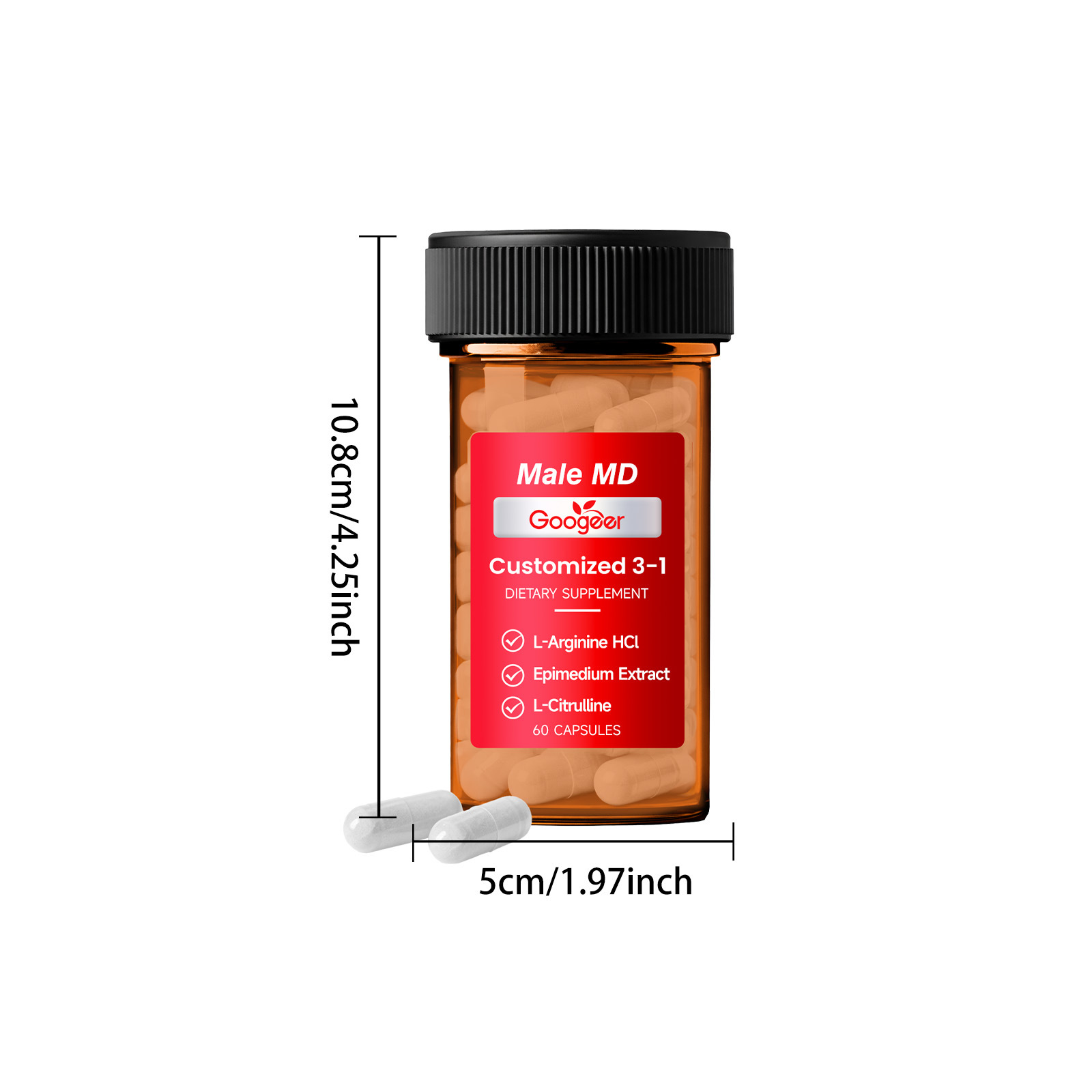 GOOGEER Men's Health Capsules  - Nutrition Fitness Health incelemesi ve fiyatı