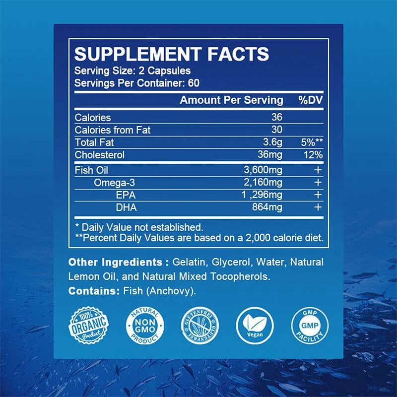 Omega 3 Fish Oil Capsules - Bo - Omega 3 Fish Oil incelemesi ve fiyatı