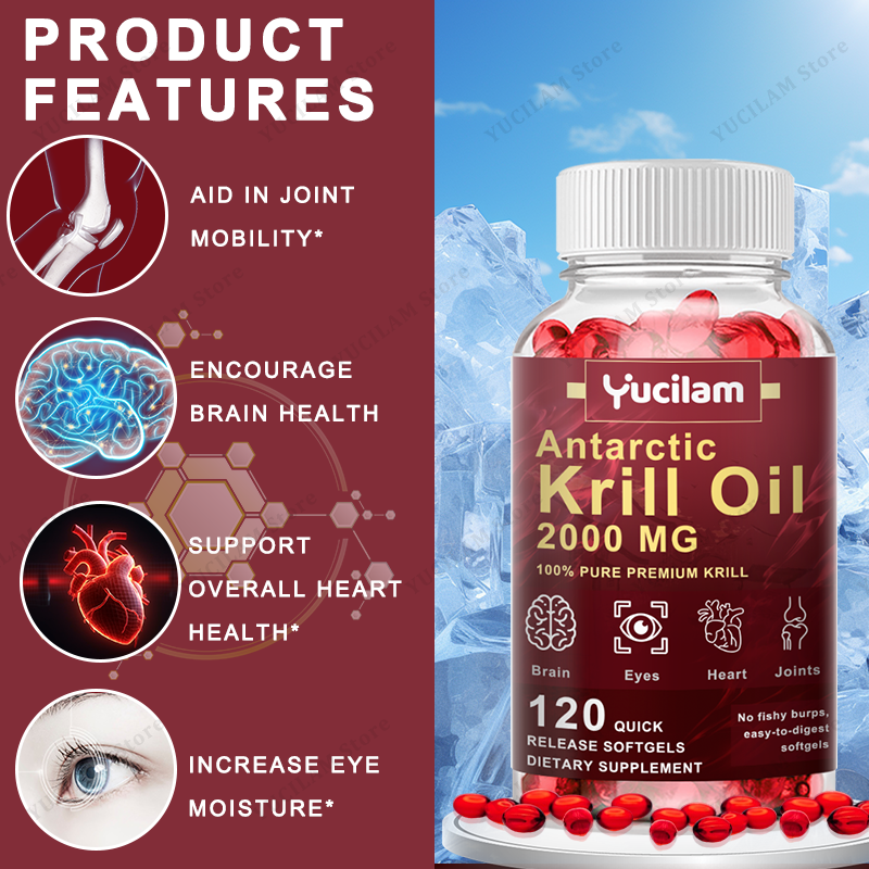 YUCILAM Antarctic Krill Oil 20 - Krill Oil Supplement incelemesi ve fiyatı