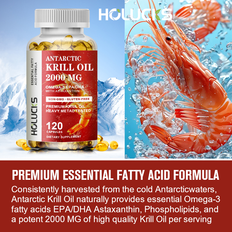 HOLUCKS Pure Krill Oil Supplem - Krill Oil Supplement incelemesi ve fiyatı