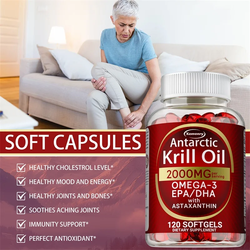 Antarctic Krill Oil Capsules - - Omega 3 Fish Oil incelemesi ve fiyatı