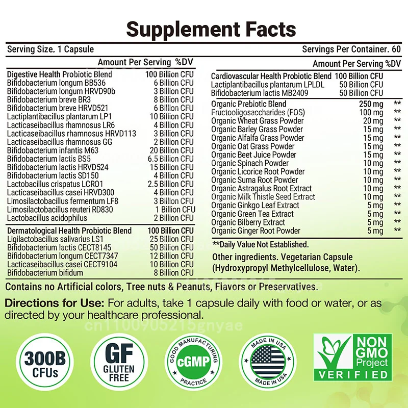 Female Probiotics 100 Billion  - Digestive Enzyme Blend incelemesi ve fiyatı