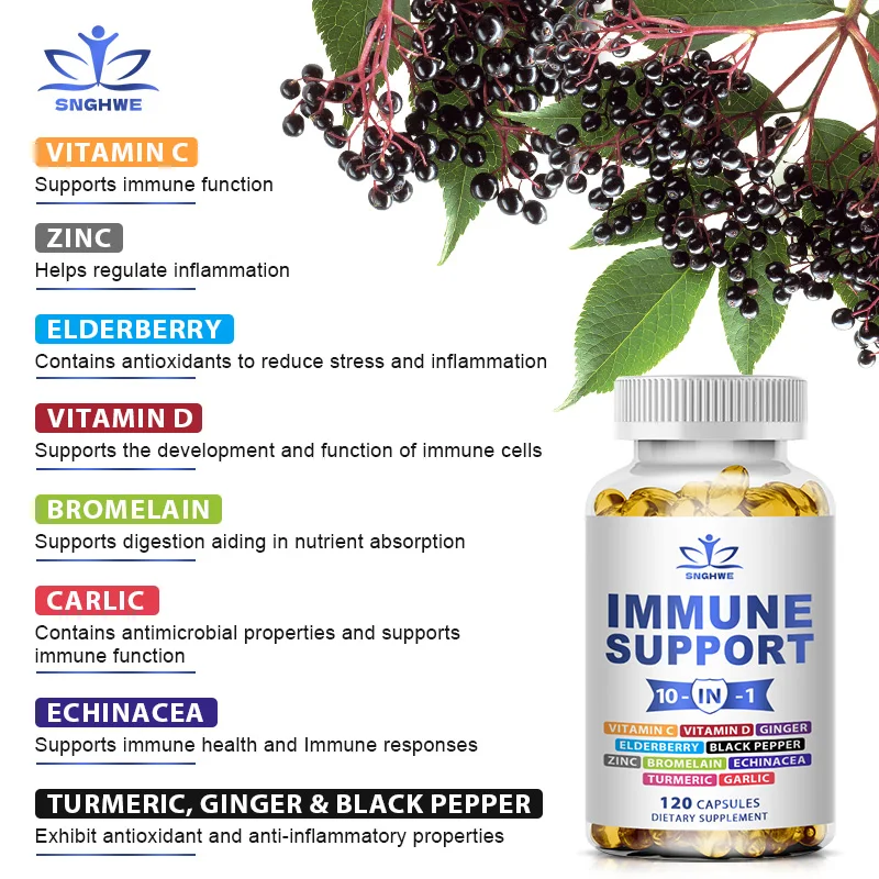 10-in-1 Immune Support Supplem - Zinc Supplement 50Mg incelemesi ve fiyatı