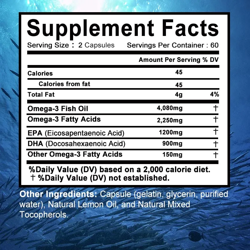 Omega 3 Fish Oil - Supports Ne - Omega 3 Fish Oil incelemesi ve fiyatı