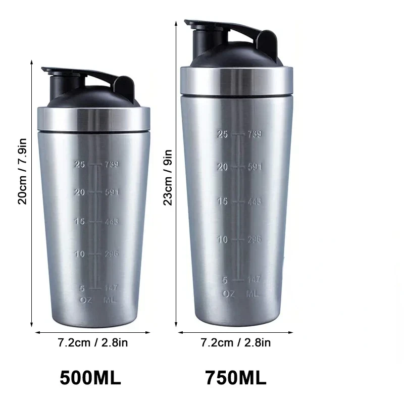 Stainless Steel Protein Shaker - Nutrition And Fitness incelemesi ve fiyatı