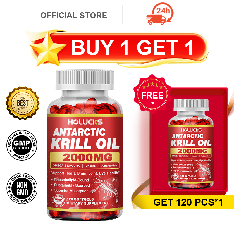HOLUCKS Antarctic Krill Oil Su - Krill Oil Supplement incelemesi ve fiyatı