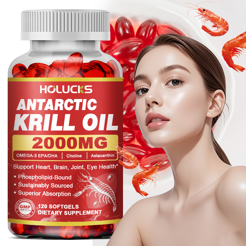 HOLUCKS Antarctic Krill Oil Su - Krill Oil Supplement incelemesi ve fiyatı