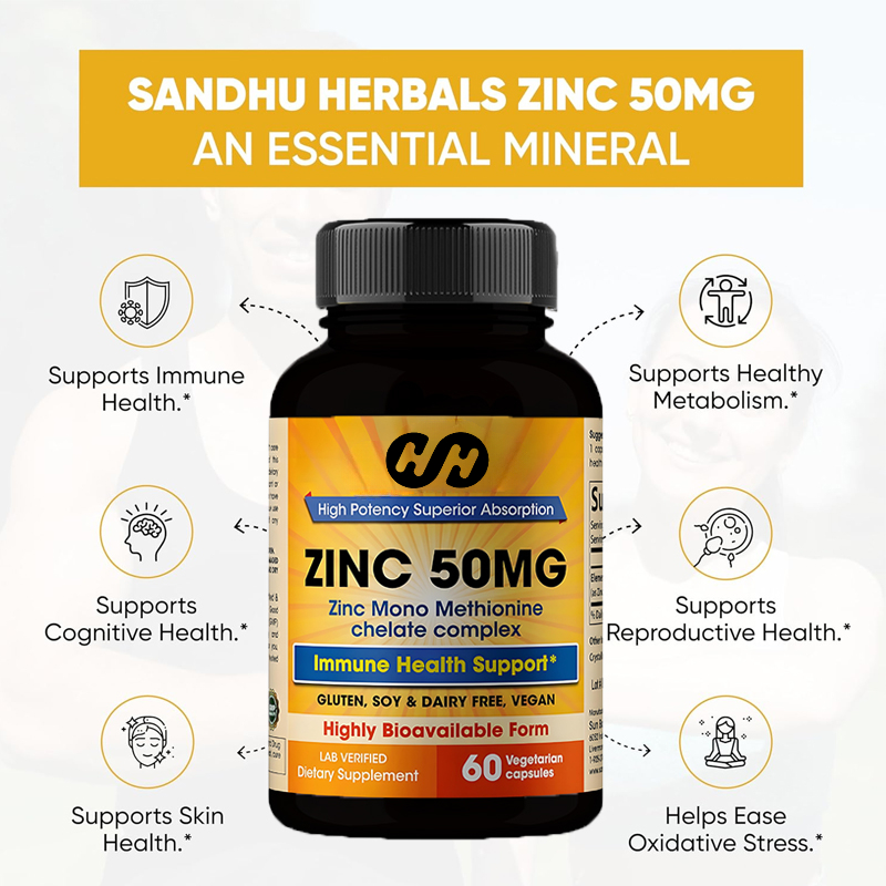 Zinc Supplement 50mg, 60 Capsu - Zinc Supplement 50Mg incelemesi ve fiyatı
