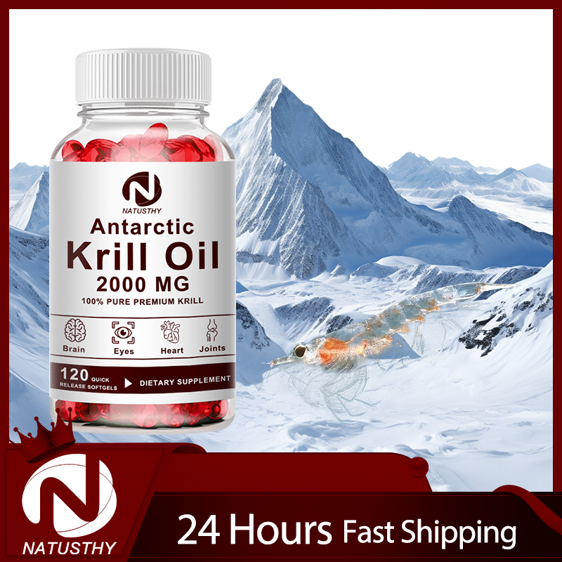 Antarctic Krill Oil 2000mg 120 - Krill Oil Supplement incelemesi ve fiyatı