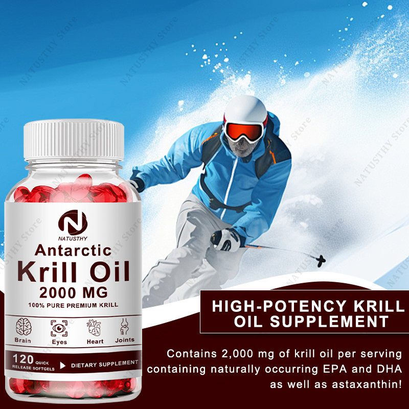 Antarctic Krill Oil 2000mg 120 - Krill Oil Supplement incelemesi ve fiyatı