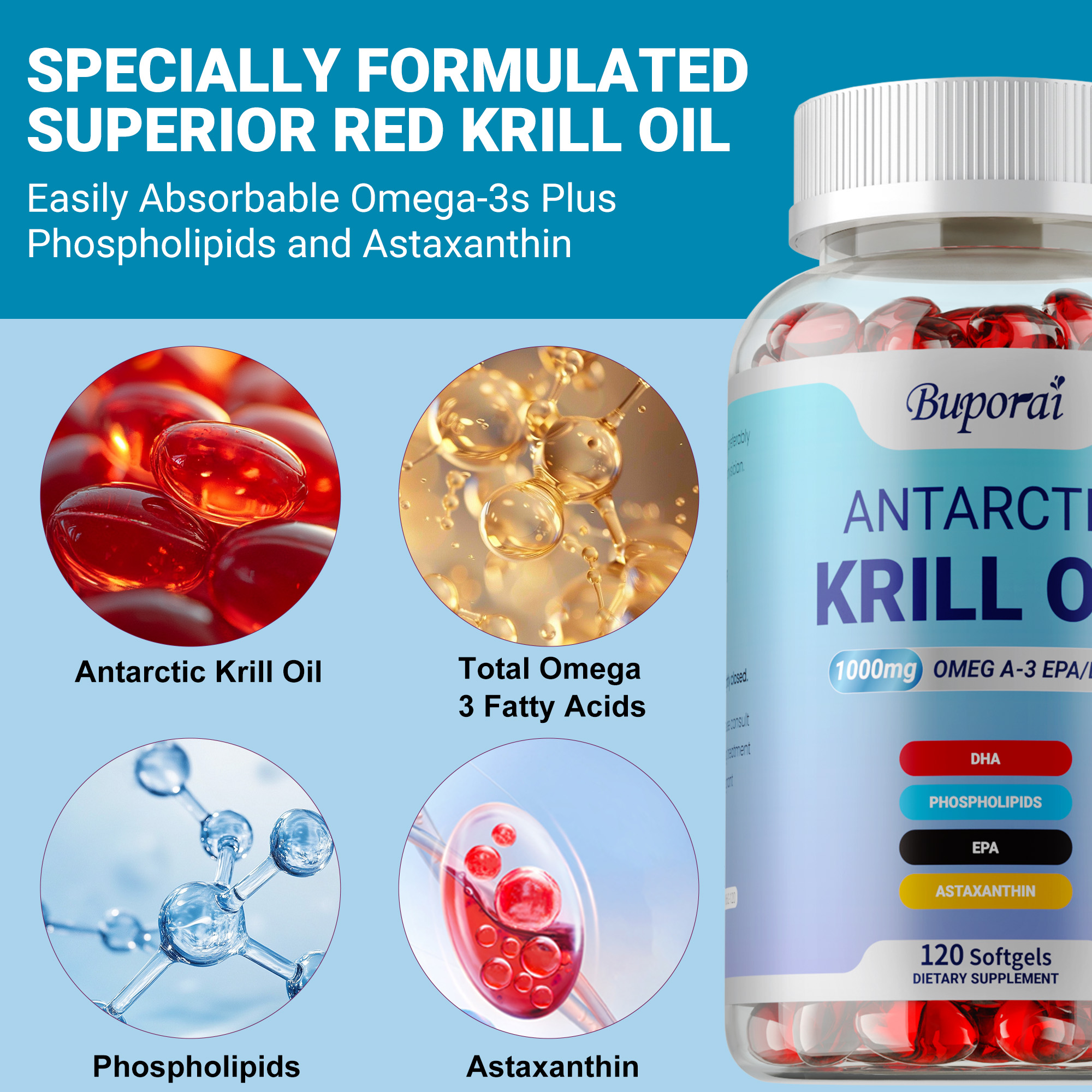 Antarctic Krill Oil Supplement - Krill Oil Supplement incelemesi ve fiyatı