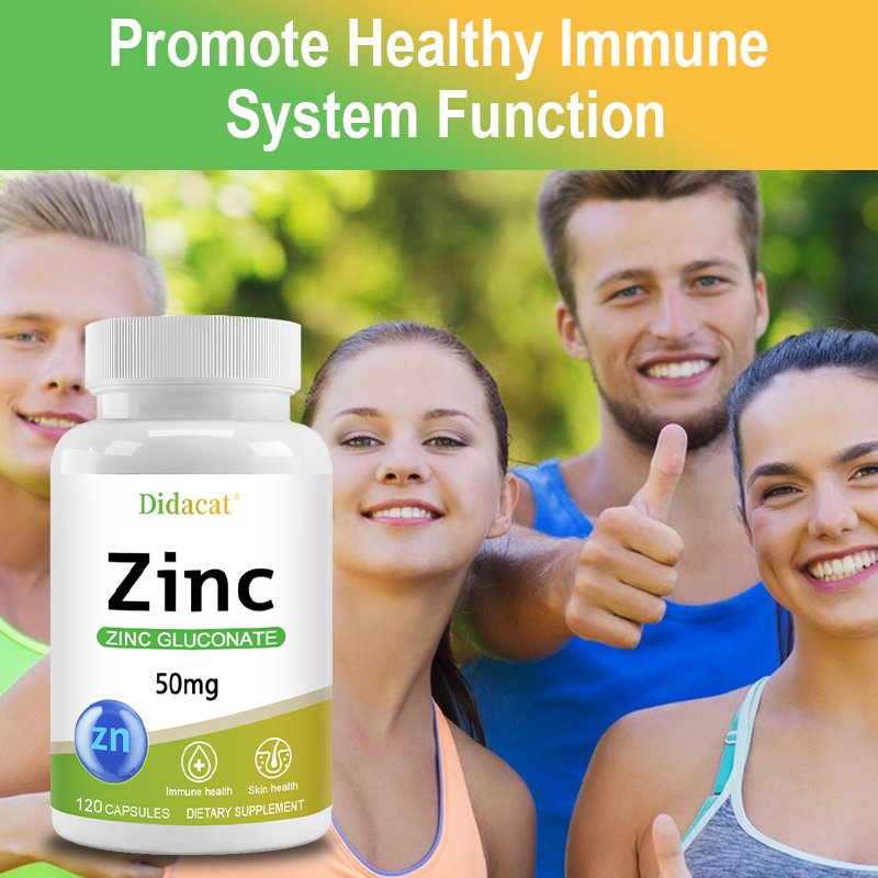 Zinc Gluconate Capsules 50MG,  - Zinc Supplement 50Mg incelemesi ve fiyatı