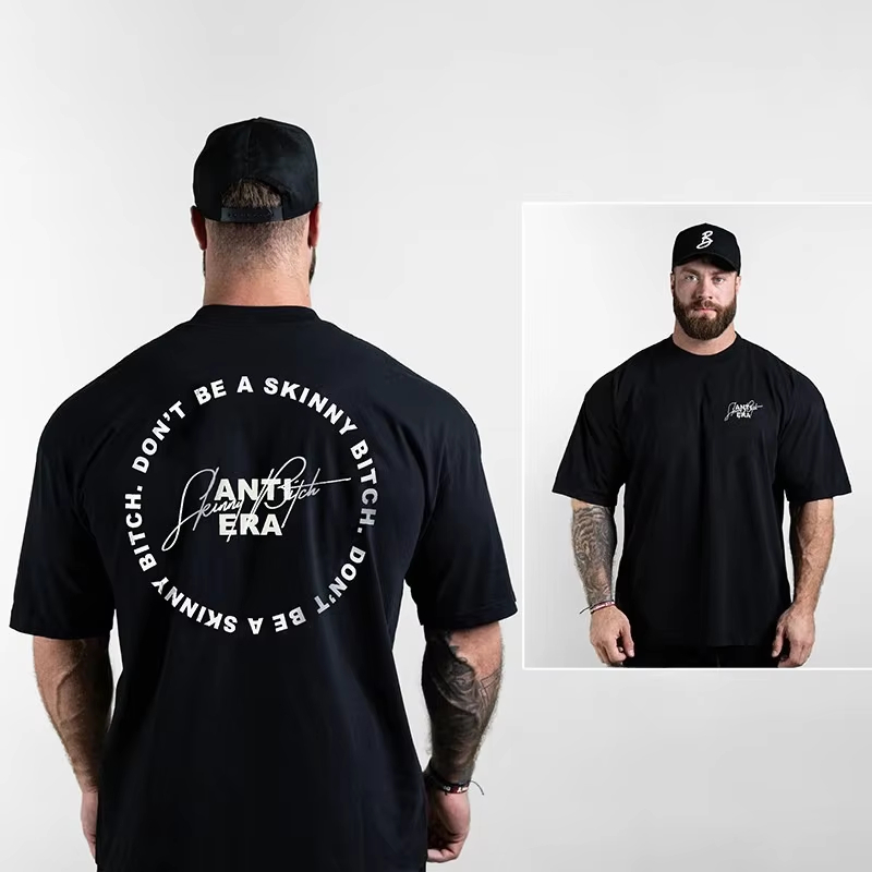 Men's Neutral Tone Gym T-Shirt - Nutrition And Fitness incelemesi ve fiyatı