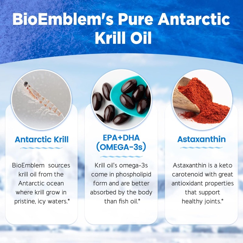Antarctic krill oil supplement - Krill Oil Supplement incelemesi ve fiyatı