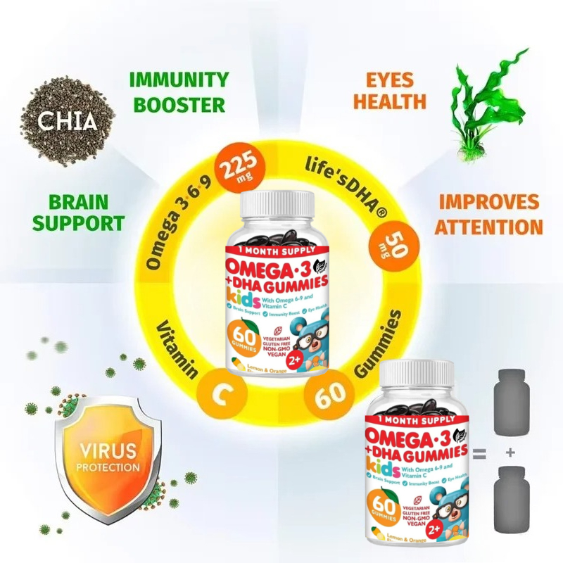 Omega 3 Vegetarian Gummies, Su - Omega 3 Fish Oil incelemesi ve fiyatı