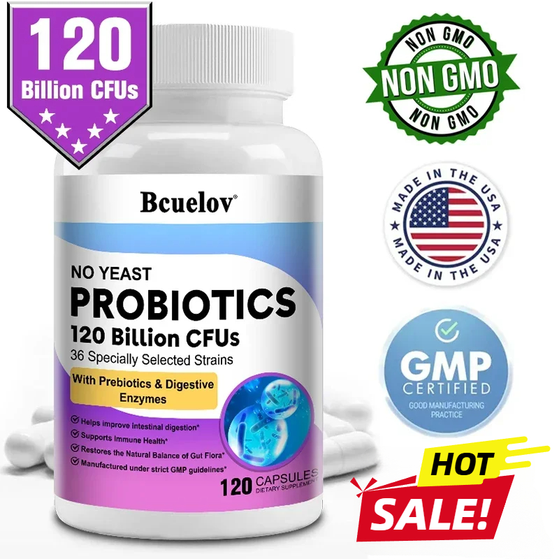 Probiotics 120 Billion CFU 36  - Digestive Enzyme Blend incelemesi ve fiyatı