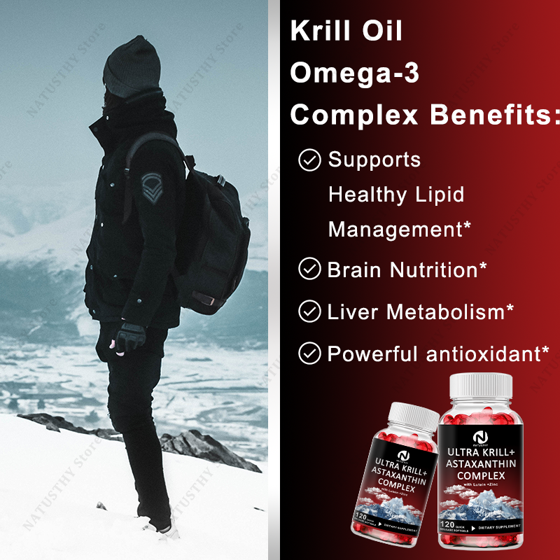 Ultra Krill Oil with Astaxanth - Krill Oil Supplement incelemesi ve fiyatı