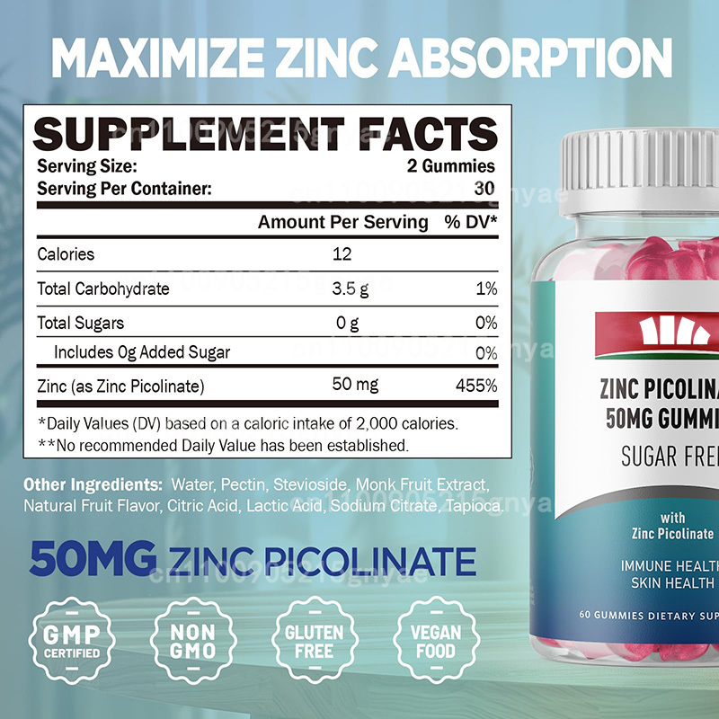 Zinc Immune Support Supplement - Zinc Supplement 50Mg incelemesi ve fiyatı